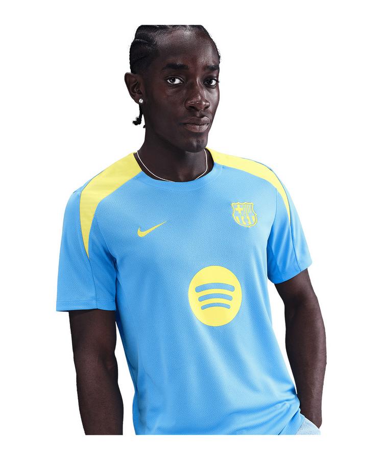 Nike Nike FC Barcelona Strike Trainingsshirt T-Shirt Herren - blaublau - 0 | SportScheck