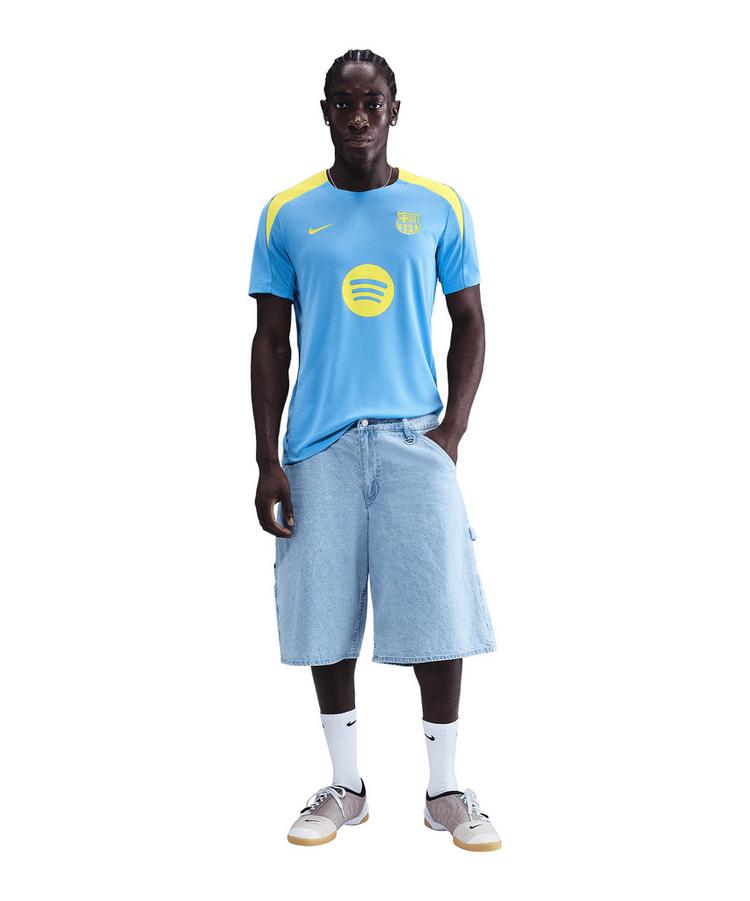 Nike Nike FC Barcelona Strike Trainingsshirt T-Shirt Herren - blaublau - 0 | SportScheck
