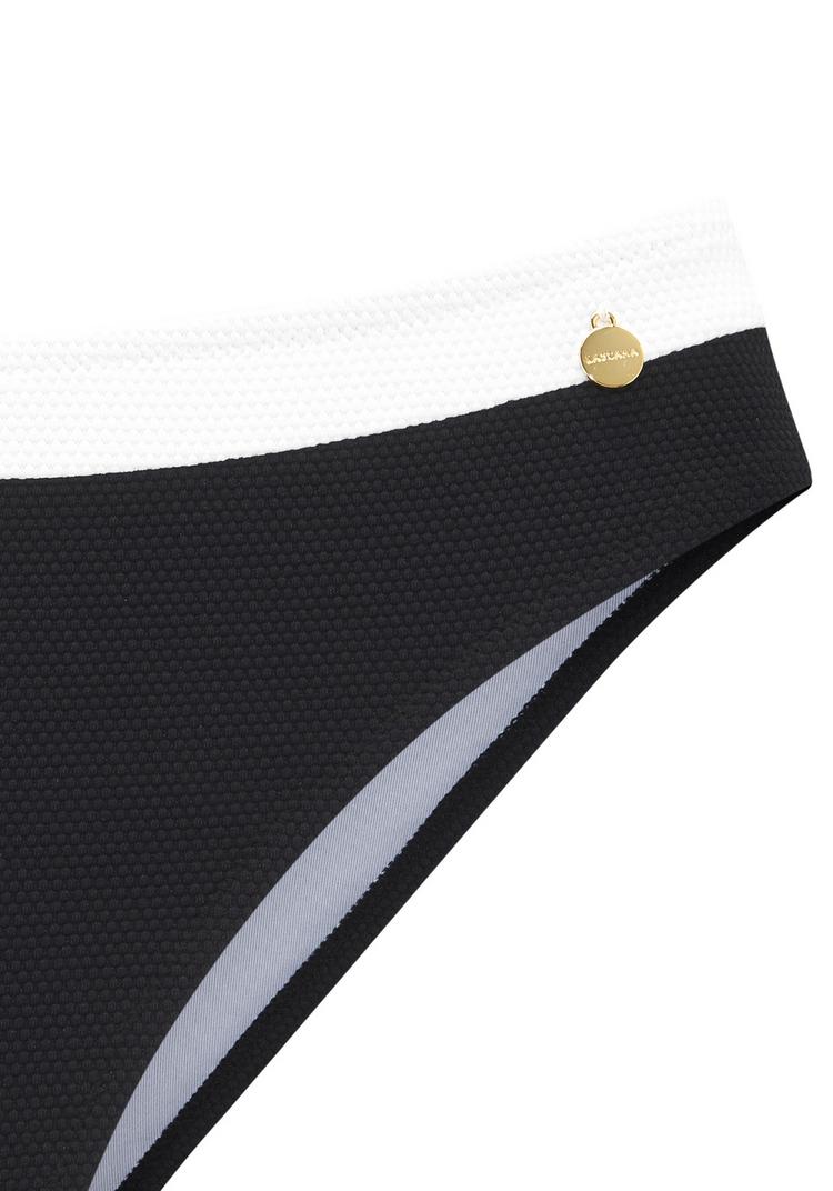 Lascana Lascana Bikini-Hose Bikini Hose Damen - schwarz-creme - 0 | SportScheck