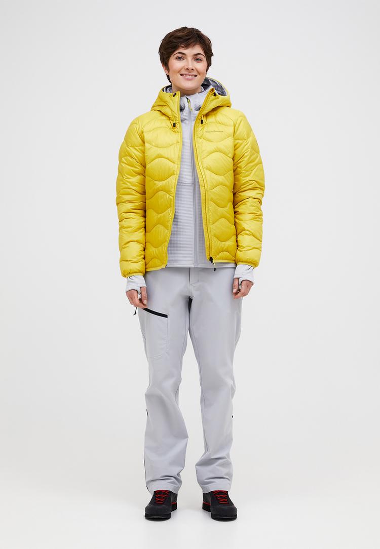 Peak Performance Peak Performance W Helium Down Hood Jacket Steppjacke Damen - pastellgelb - 0 | SportScheck