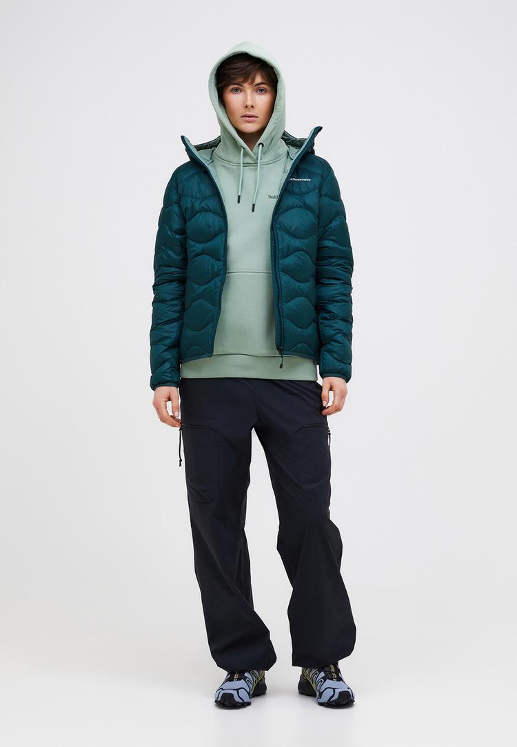 Peak Performance Peak Performance W Helium Down Hood Jacket Steppjacke Damen - PONDEROSA PINE - 0 | SportScheck