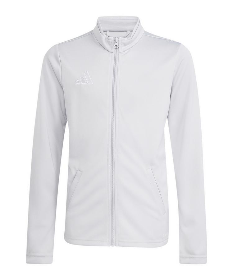 adidas adidas Entrada 26 Trainingsjacke Kids Dunkel Trainingsjacke Kinder - grauweiss - 0 | SportScheck