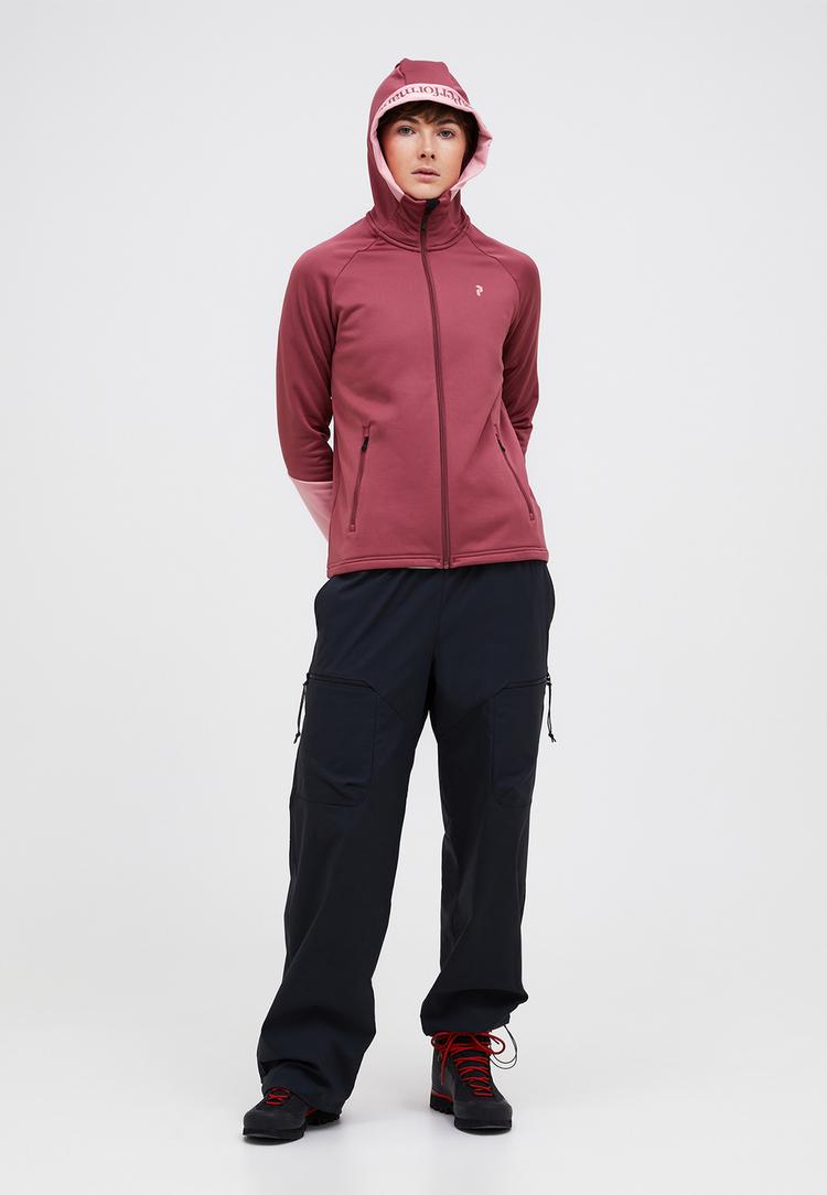 Peak Performance Peak Performance Fleecejacke Damen - rotviolett - 0 | SportScheck