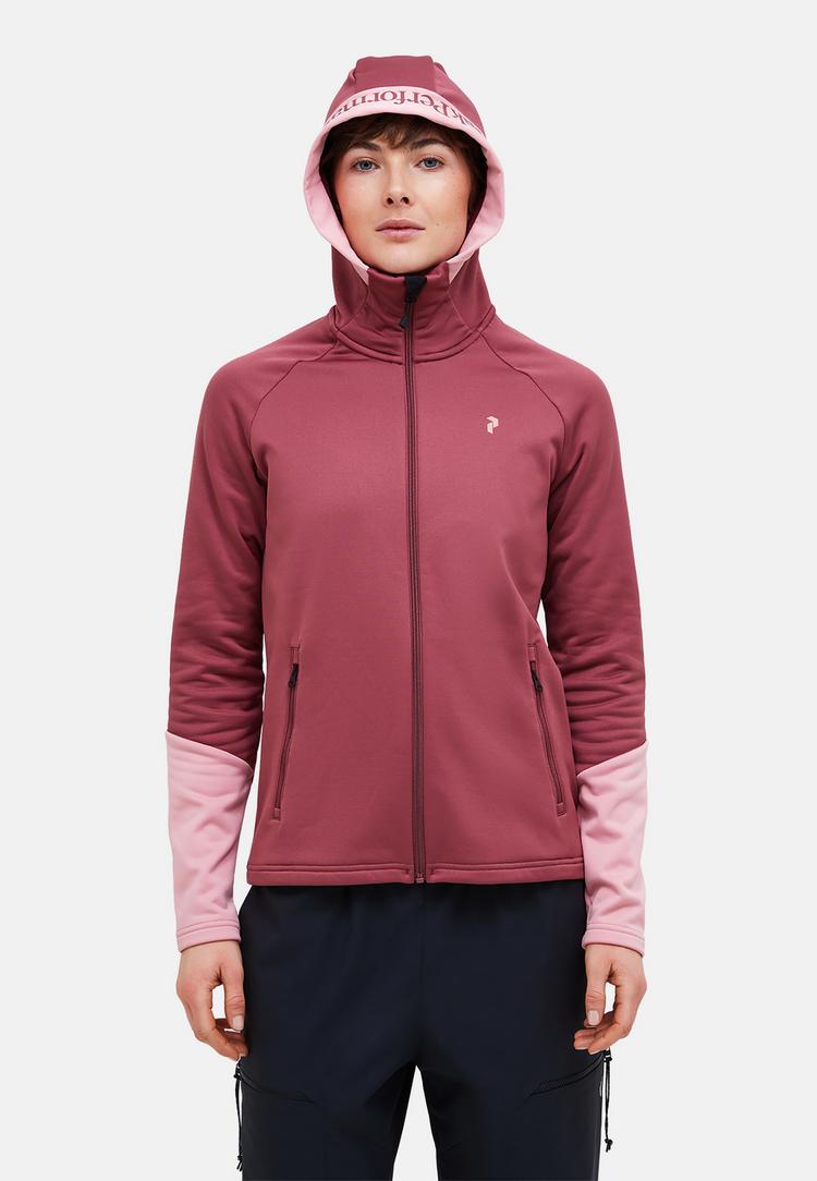 Peak Performance Peak Performance Fleecejacke Damen - rotviolett - 1 | SportScheck