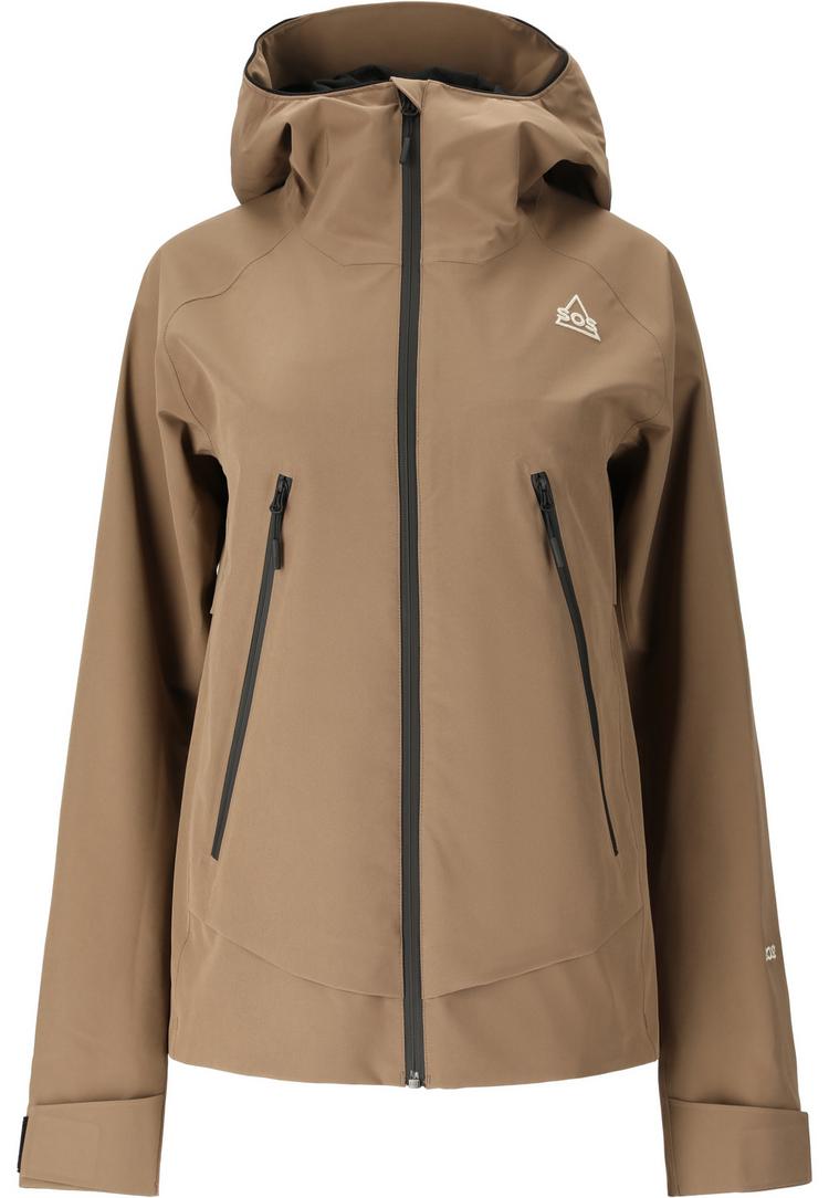 SOS SOS Talinis Funktionsjacke Damen - 1119 Shitake - 0 | SportScheck