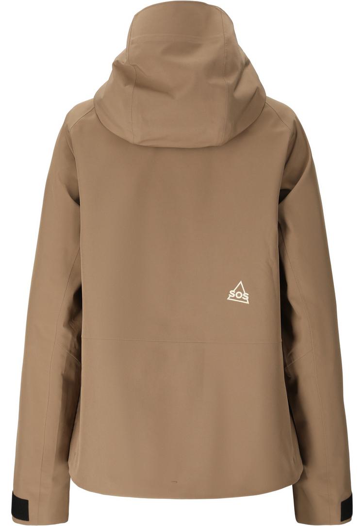 SOS SOS Talinis Funktionsjacke Damen - 1119 Shitake - 0 | SportScheck