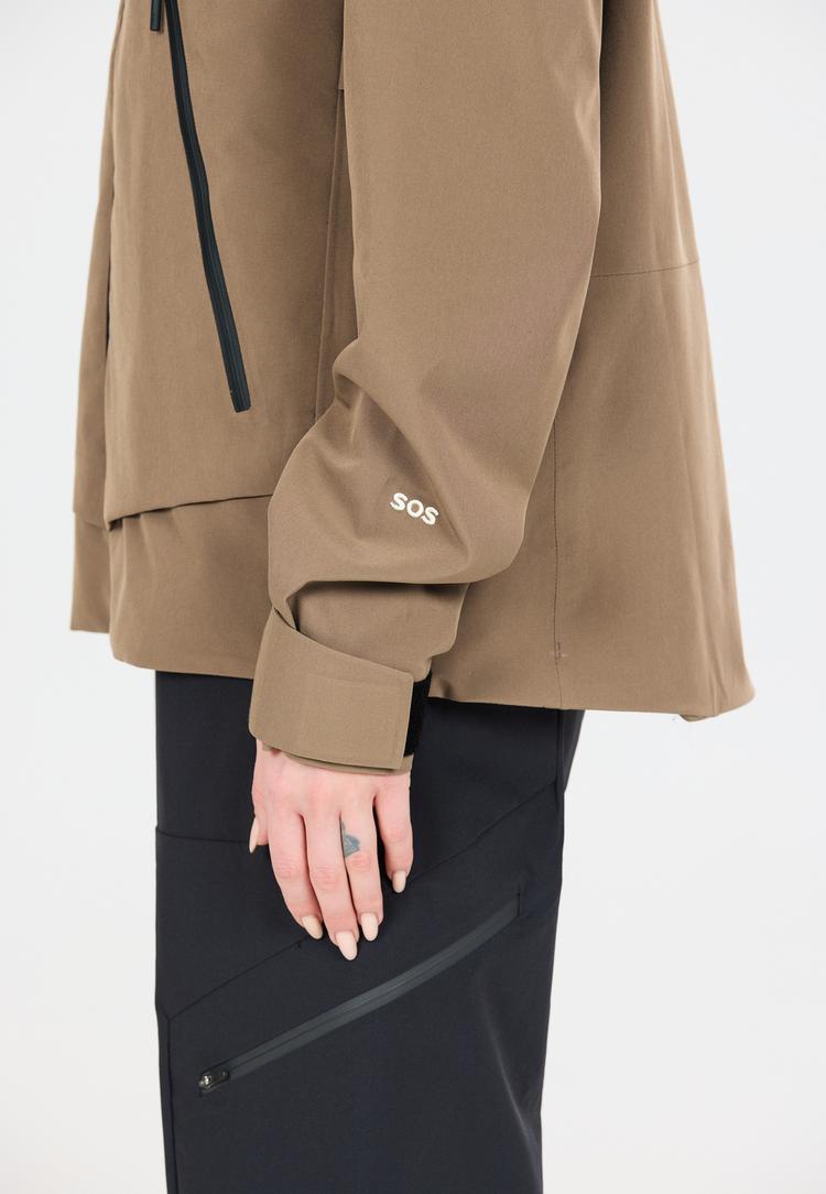 SOS SOS Talinis Funktionsjacke Damen - 1119 Shitake - 3 | SportScheck