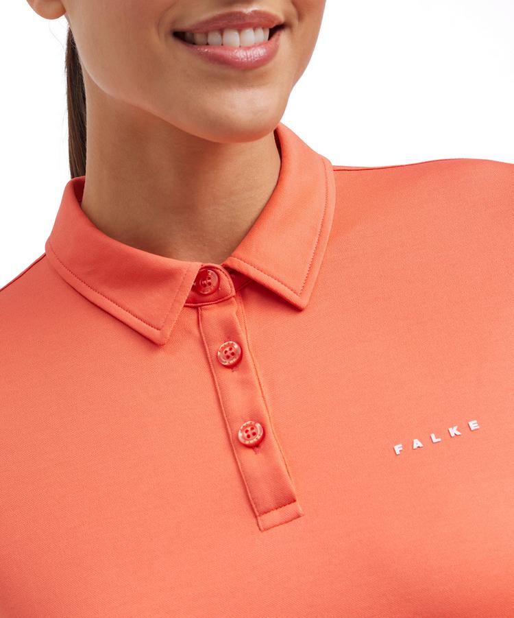 Falke Falke GO Poloshirt Poloshirt Damen - coral (8017) - 3 | SportScheck