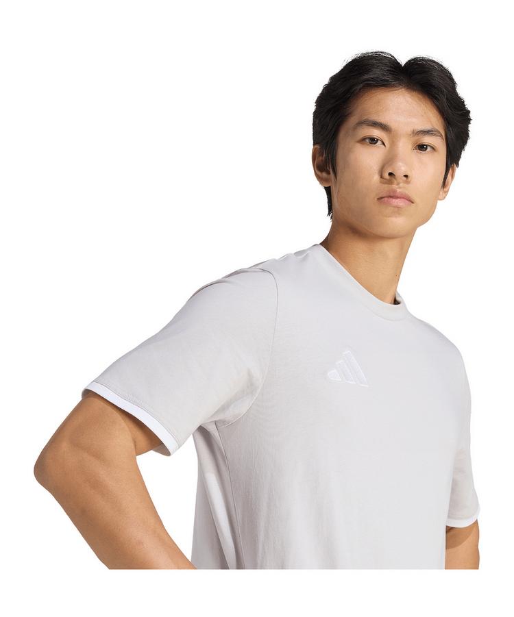 adidas adidas Entrada 26 T-Shirt Wei&szlig; Funktionsshirt Herren - grauweiss - 1 | SportScheck