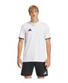 adidas Entrada 26 T-Shirt Wei&szlig; Funktionsshirt Herren - weissschwarz