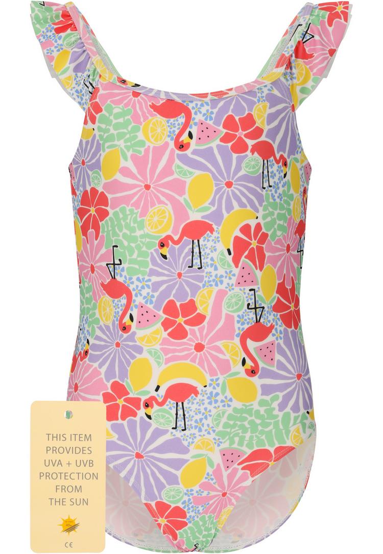 ZigZag ZigZag Carly Badeanzug M&auml;dchen - Print 3788 Flamingo - 0 | SportScheck