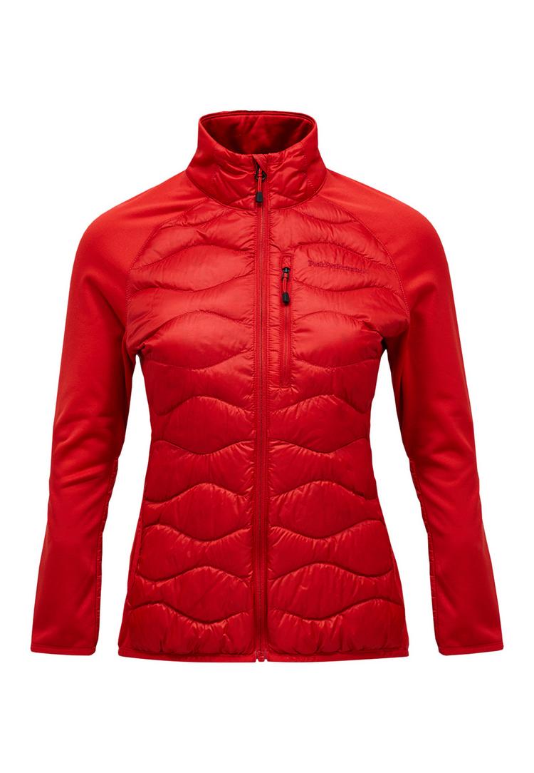 Peak Performance Peak Performance W Helium Down Hybrid Jacket Trainingsjacke Damen - HIMBEERE - 0 | SportScheck