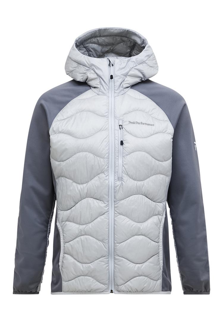 Peak Performance Peak Performance M Helium Down Hybrid Hood Trainingsjacke Herren - HELLGR:LIGHT GREY - 0 | SportScheck