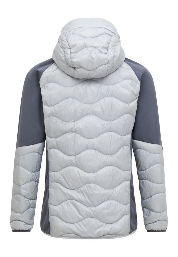Peak Performance Peak Performance M Helium Down Hybrid Hood Trainingsjacke Herren - HELLGR:LIGHT GREY - 0 | SportScheck
