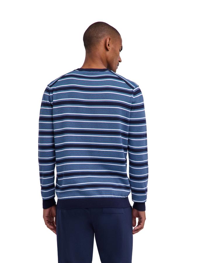 Falke Falke Cotton Crew Neck Strickpullover Herren - dark navy (6374) - 0 | SportScheck