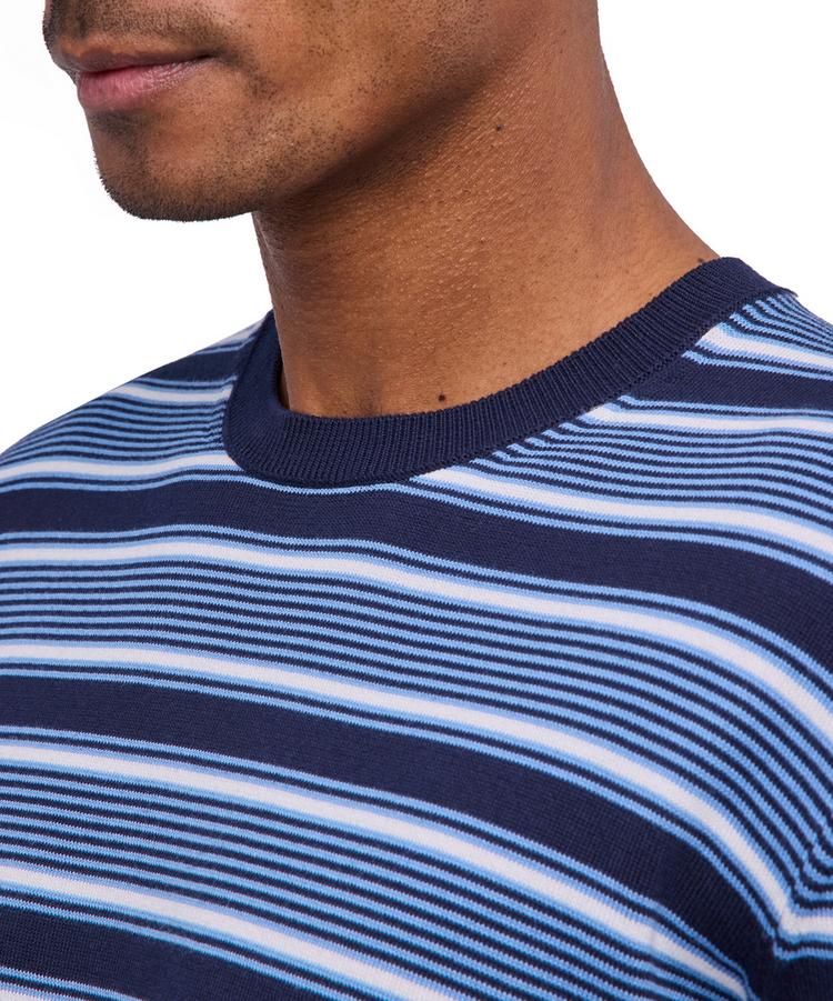 Falke Falke Cotton Crew Neck Strickpullover Herren - dark navy (6374) - 2 | SportScheck