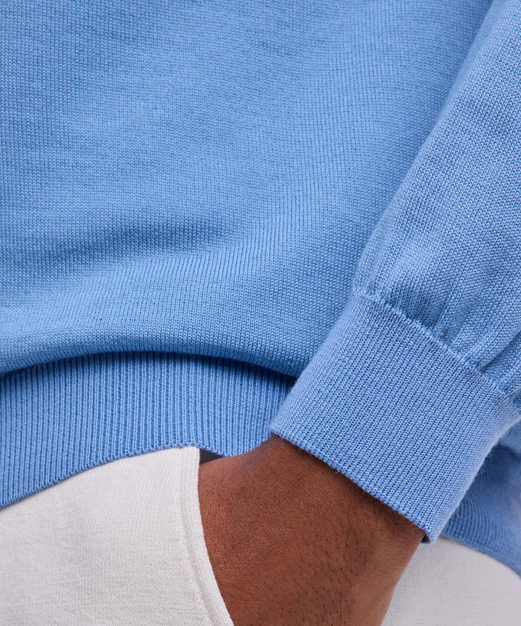 Falke Falke Merino X-Fine V-Neck Strickpullover Herren - sky blue (6876) - 2 | SportScheck