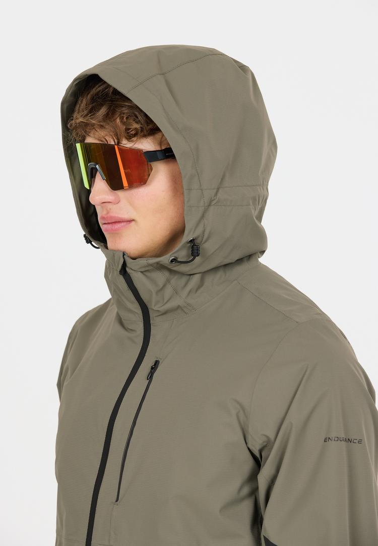 Endurance Endurance Seren Regenjacke Damen - 3211 Smokey Olive - 4 | SportScheck