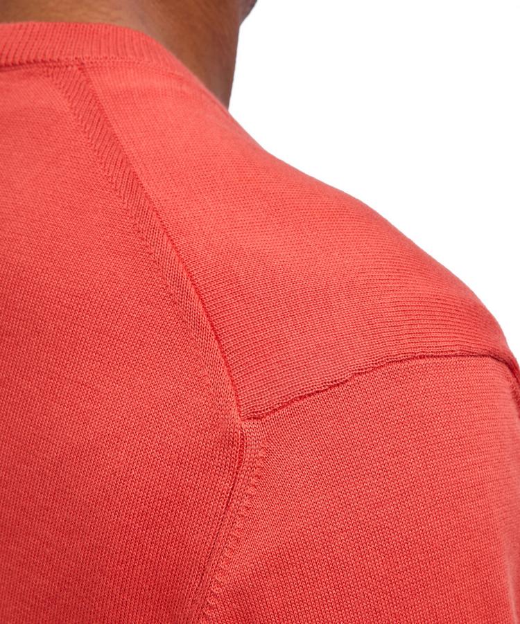 Falke Falke Cotton V-Neck Strickpullover Herren - rust (8404) - 3 | SportScheck