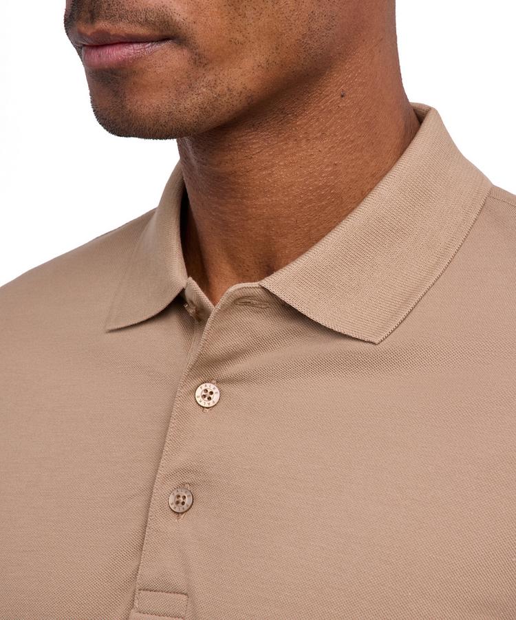 Falke Falke Pima Piqu&eacute; Polo Poloshirt Herren - sesame (4390) - 2 | SportScheck
