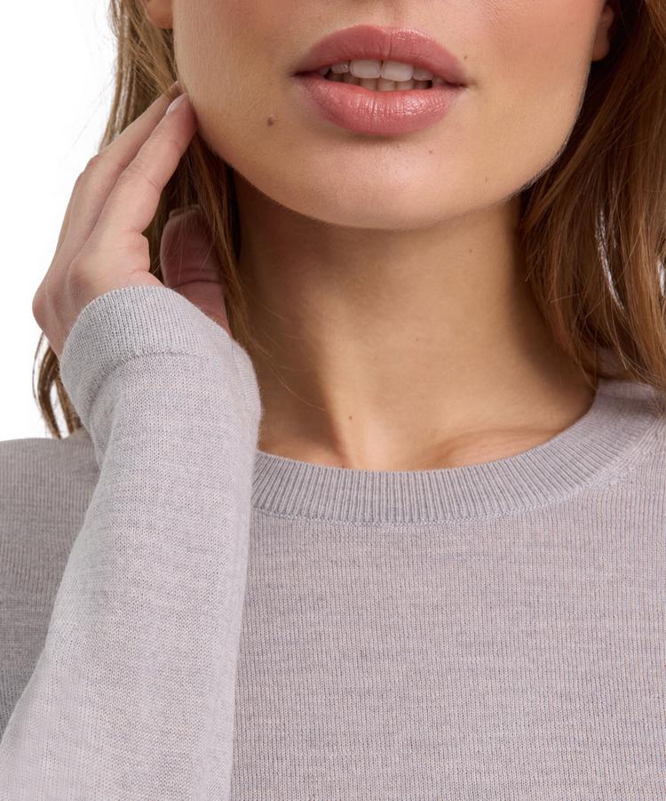 Falke Falke Strickpullover Damen - light grey heather (3106) - 2 | SportScheck