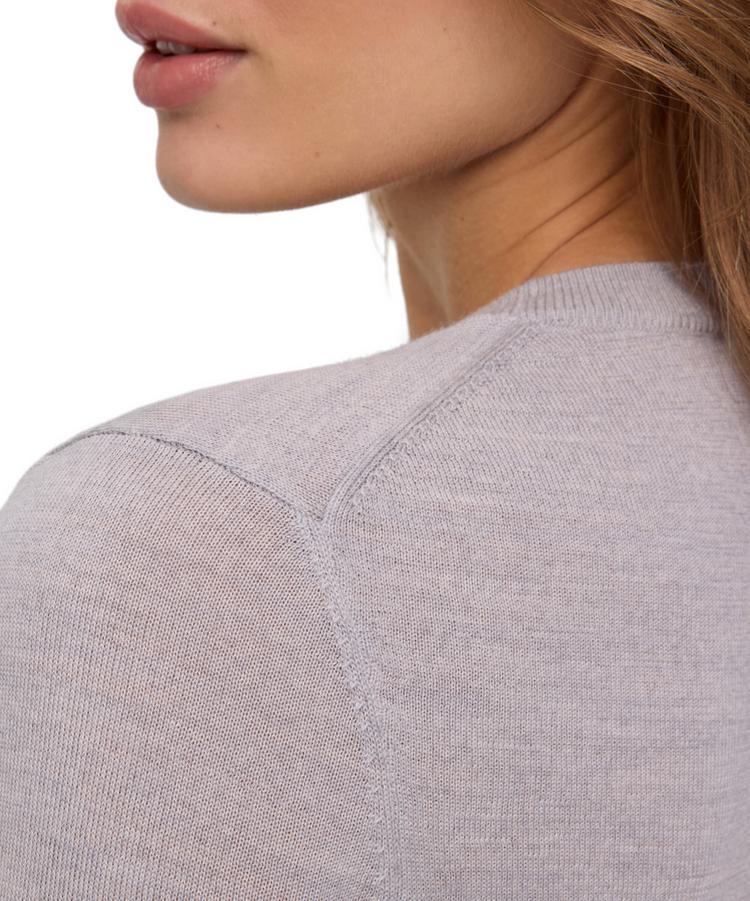 Falke Falke Strickpullover Damen - light grey heather (3106) - 3 | SportScheck