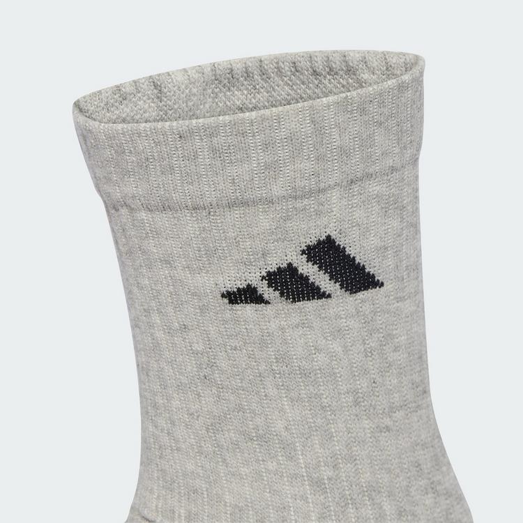 adidas adidas Cushioned Crew Socken, 6 Paar Socken - White / Medium Grey Heather / Black - 0 | SportScheck