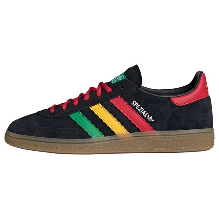 adidas adidas Jamaika&nbsp;Handball&nbsp;Spezial&nbsp;Schuh Sneaker - Core Black / Pure Ruby / Bold Gold - 0 | SportScheck