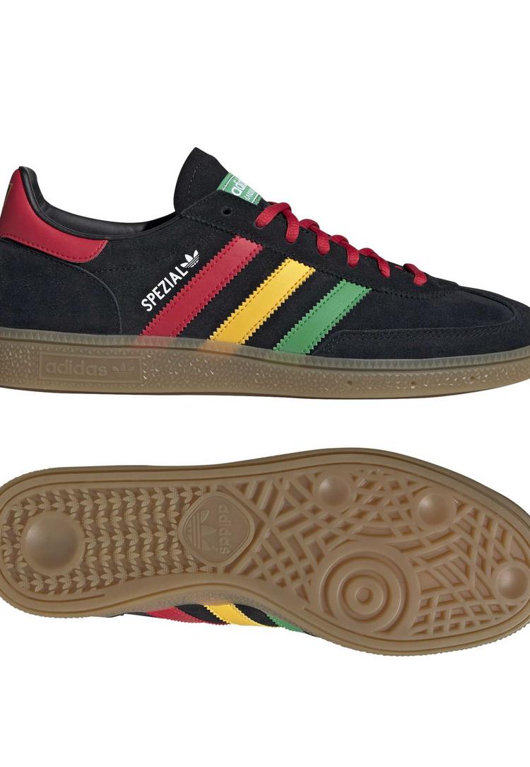 adidas adidas Jamaika&nbsp;Handball&nbsp;Spezial&nbsp;Schuh Sneaker - Core Black / Pure Ruby / Bold Gold - 4 | SportScheck