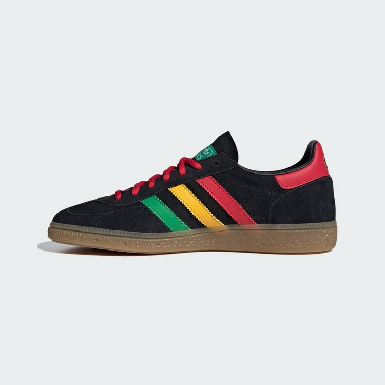 adidas adidas Jamaika&nbsp;Handball&nbsp;Spezial&nbsp;Schuh Sneaker - Core Black / Pure Ruby / Bold Gold - 11 | SportScheck