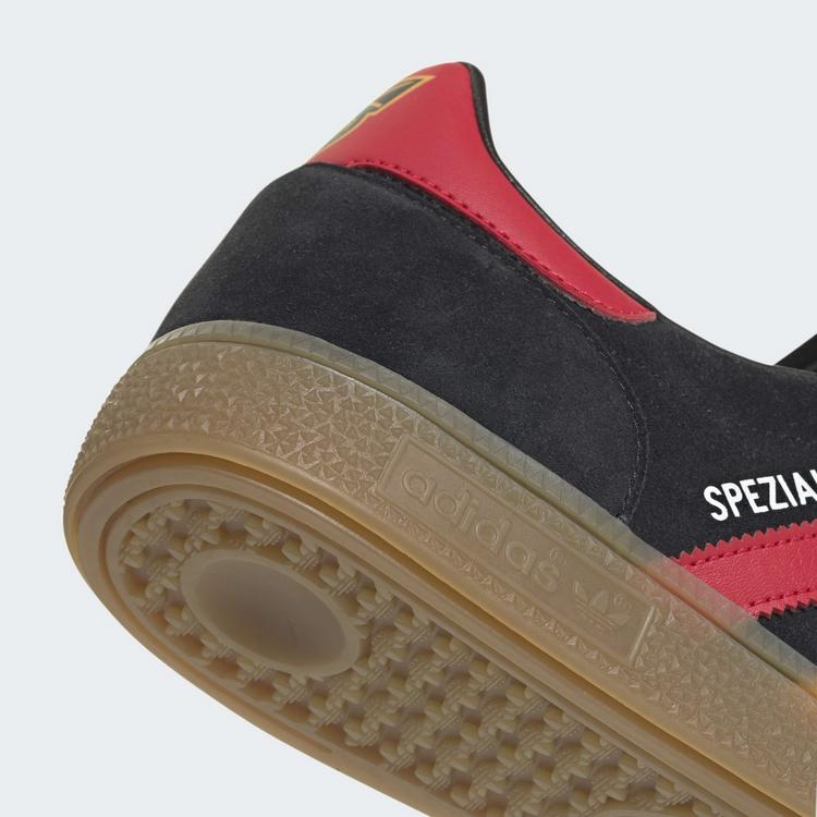 adidas adidas Jamaika&nbsp;Handball&nbsp;Spezial&nbsp;Schuh Sneaker - Core Black / Pure Ruby / Bold Gold - 12 | SportScheck