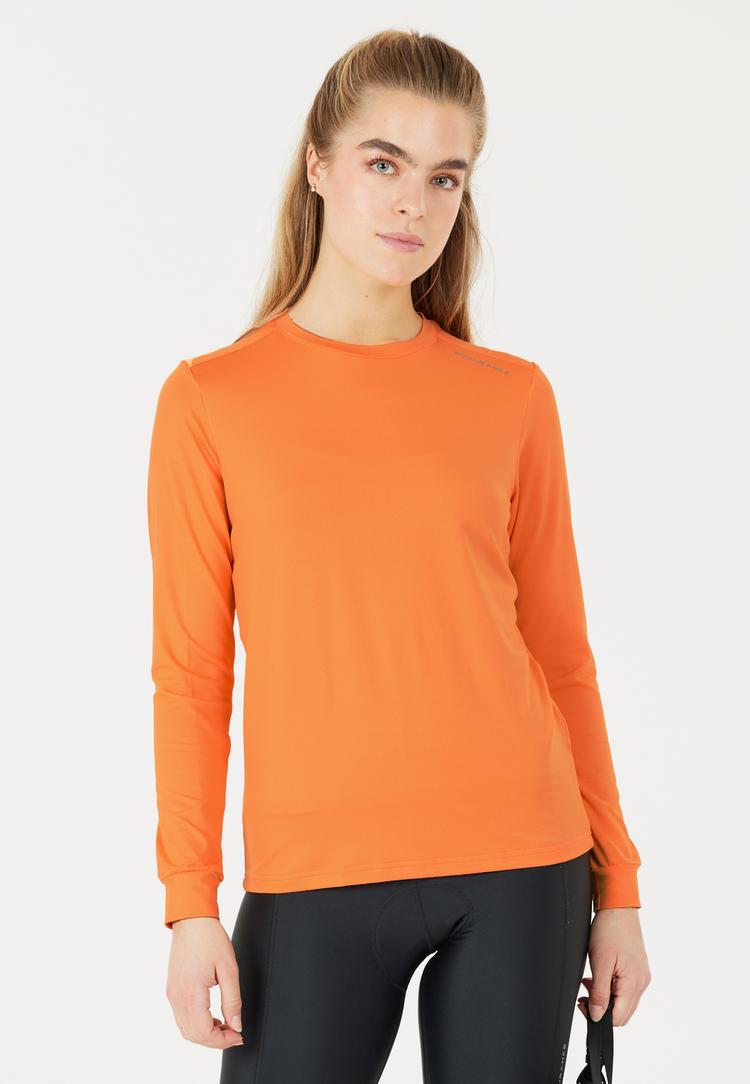 Endurance Endurance Chalina Langarmshirt Damen - 5126 Tangerine - 0 | SportScheck