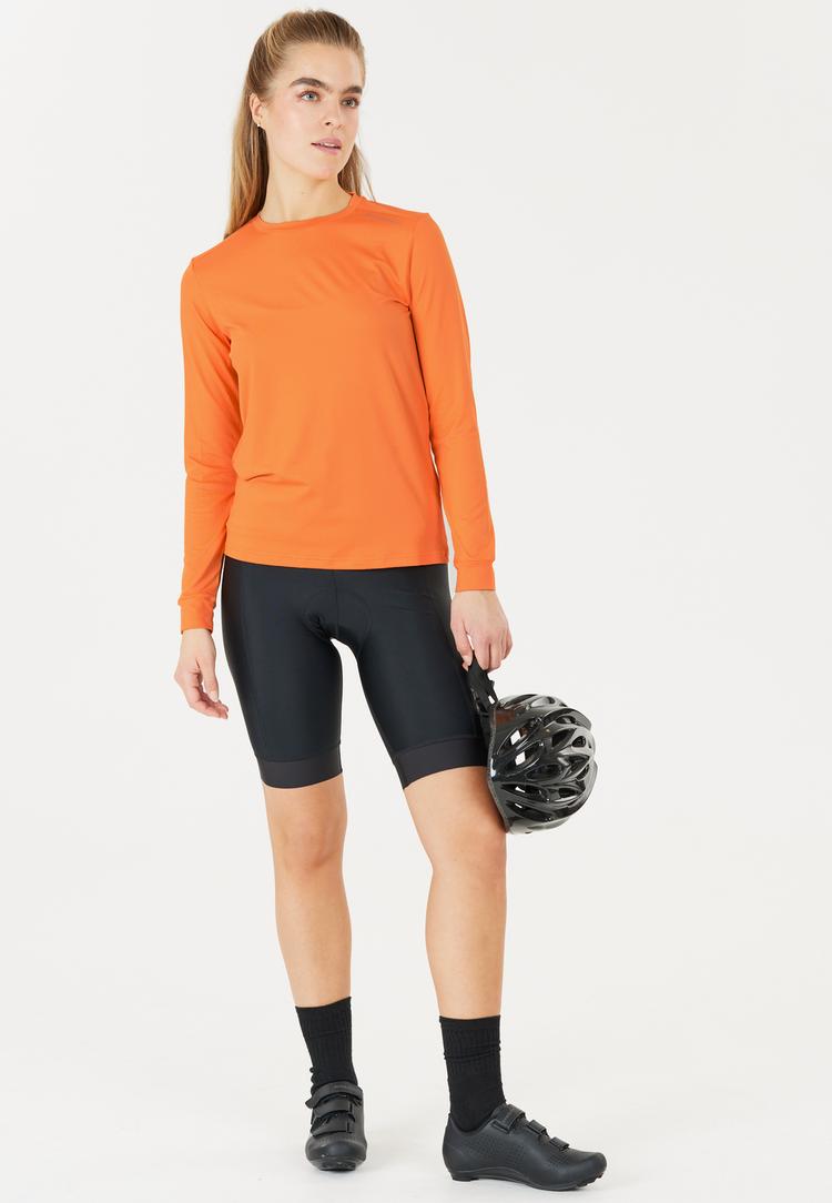 Endurance Endurance Chalina Langarmshirt Damen - 5126 Tangerine - 1 | SportScheck