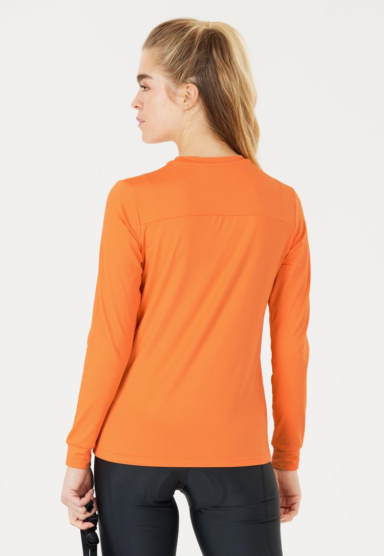 Endurance Endurance Chalina Langarmshirt Damen - 5126 Tangerine - 3 | SportScheck