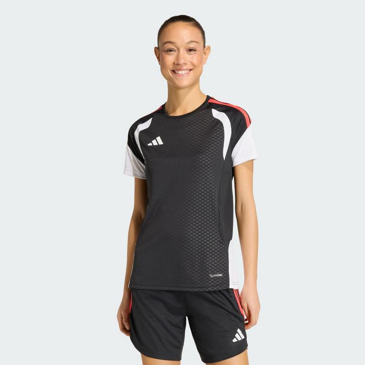 adidas adidas Tiro 26 Competition Trainingstrikot Trikot Damen - Black / Semi Lucid Red - 0 | SportScheck