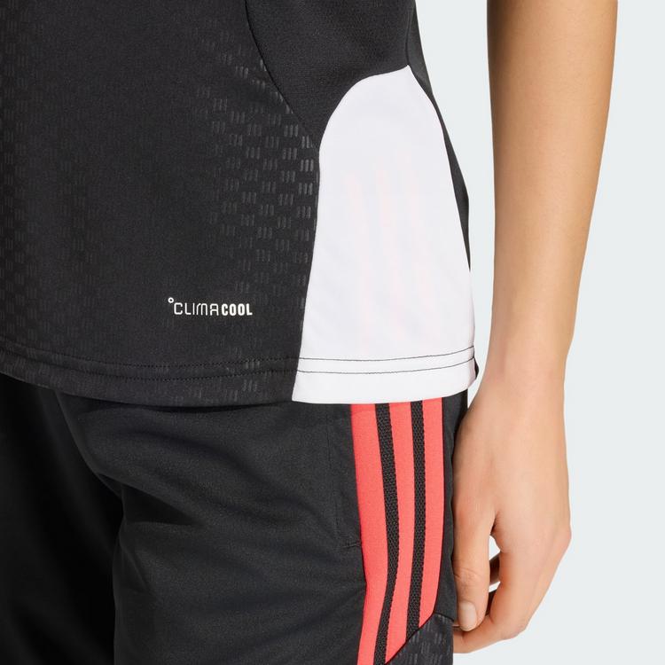 adidas adidas Tiro 26 Competition Trainingstrikot Trikot Damen - Black / Semi Lucid Red - 2 | SportScheck