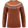 FJ&Auml;LLR&Auml;VEN &Ouml;vik Knit Langarmshirt Damen - Dunkelorange