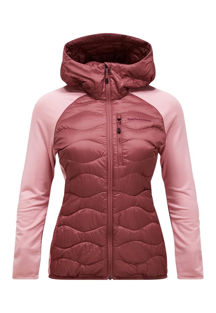 Peak Performance Peak Performance W Helium Down Hybrid Hood Funktionsjacke Damen - rotviolett - 0 | SportScheck