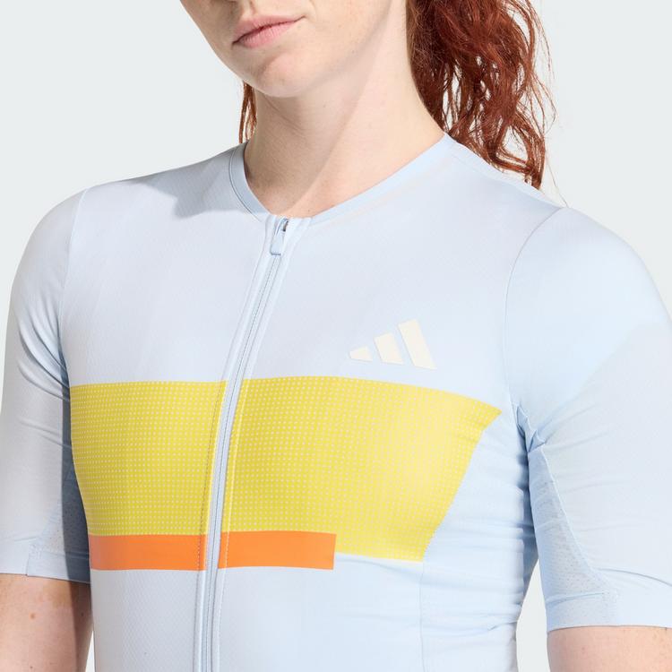 adidas adidas TEMPO NEO HERITAGE RADTRIKOT Trikot Damen - Crystal Sky - 0 | SportScheck