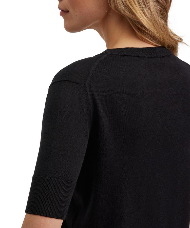 Falke Falke Merino X-Fine Crew Neck Strickpullover Damen - black (3000) - 2 | SportScheck