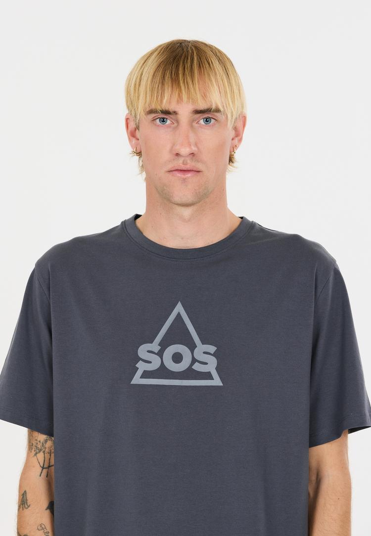 SOS SOS Kvitfjell Printshirt Herren - 1009 India Ink - 0 | SportScheck