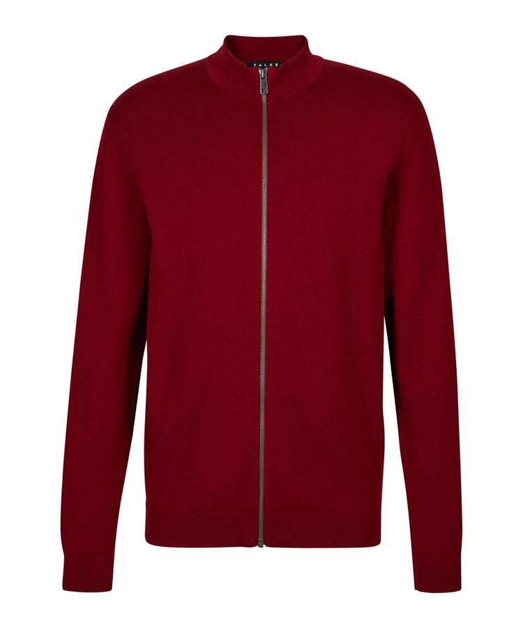 Falke Falke Merino X-Fine Zip Jacket Jacke Herren - red velvet (8264) - 0 | SportScheck