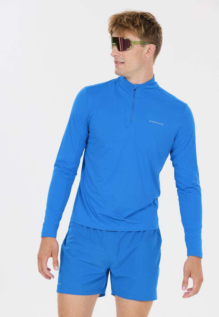 Endurance Endurance Omais Langarmshirt Herren - 2031 Victoria Blue - 1 | SportScheck