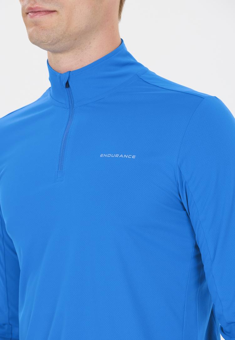 Endurance Endurance Omais Langarmshirt Herren - 2031 Victoria Blue - 2 | SportScheck