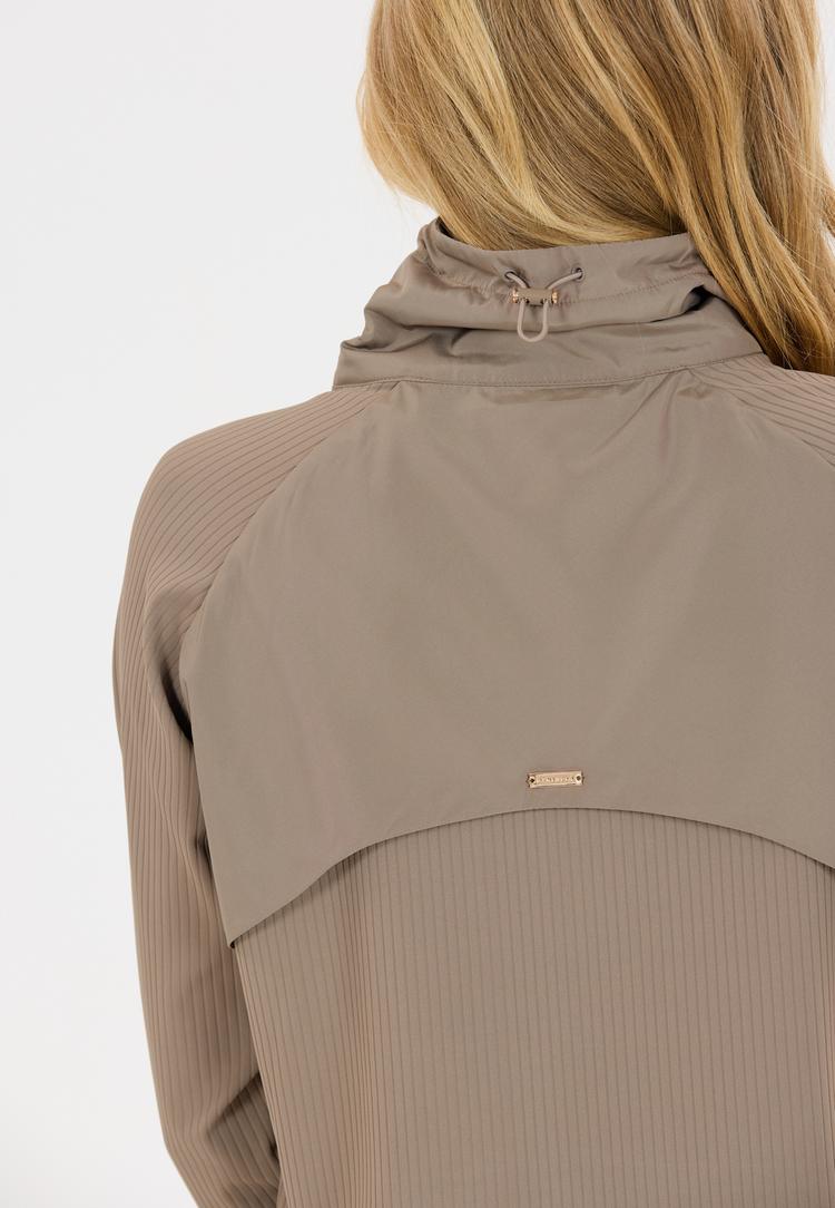 Athlecia Athlecia Aiana Funktionsjacke Damen - 1292 Greige - 2 | SportScheck