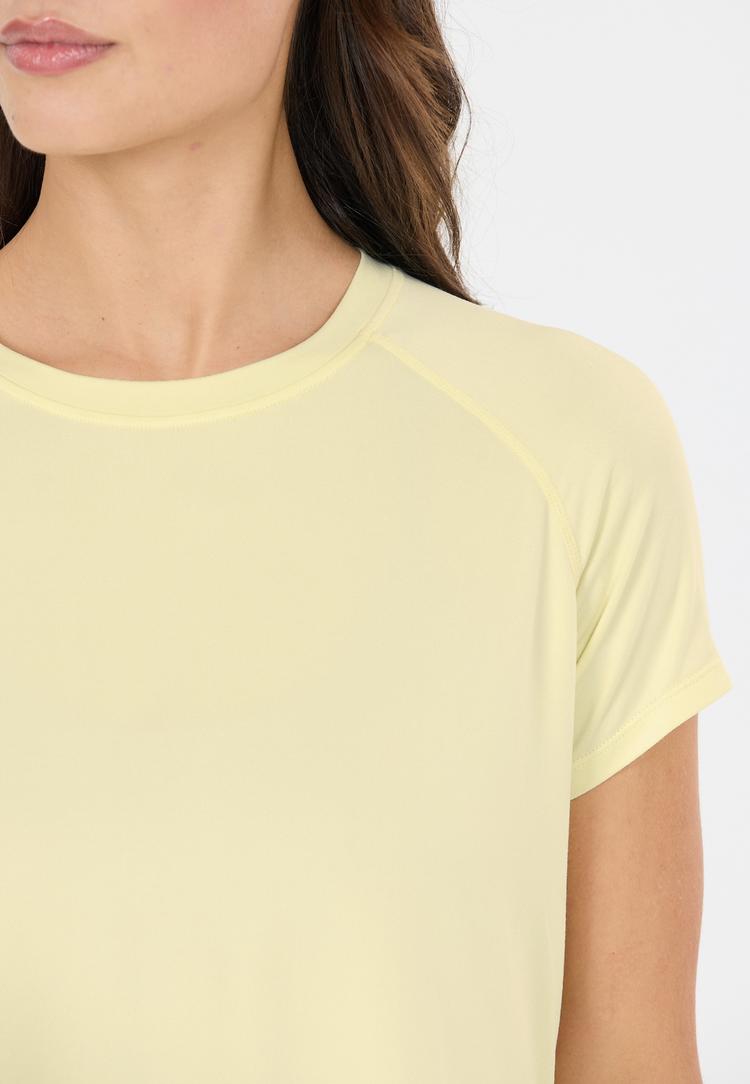 Athlecia Athlecia Gaina Funktionsshirt Damen - 5177 Transparent Yellow - 1 | SportScheck