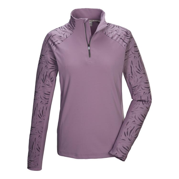 KILLTEC KILLTEC KSW 56 WMN FLX SHRT Langarmshirt Damen - Violett3923 - 0 | SportScheck