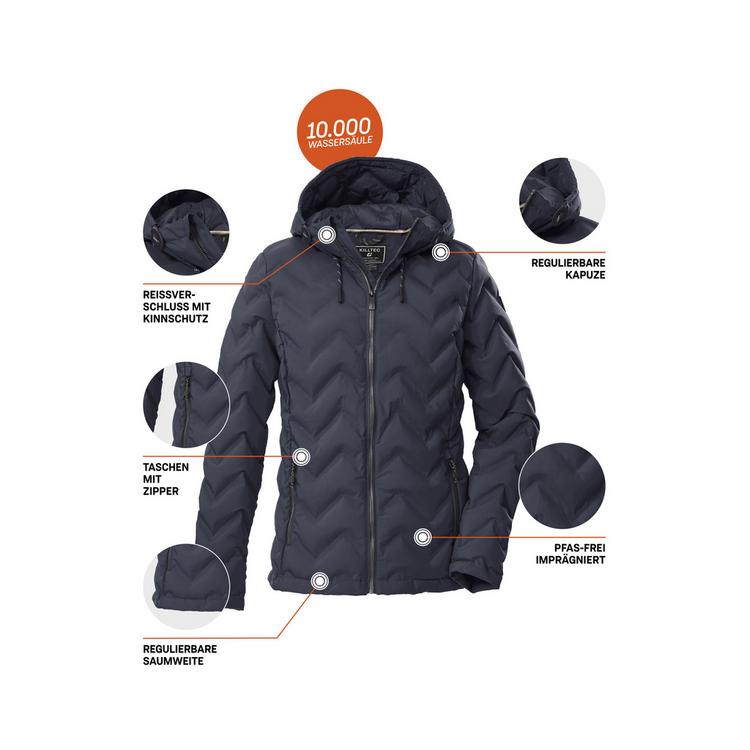 KILLTEC KILLTEC KOW 23 WMN QLTD JCKT Softshelljacke Damen - Blau3023 - 3 | SportScheck