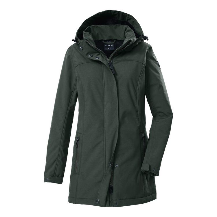 G.I.G.A. DX by killtec G.I.G.A. DX by killtec GW 36 WMN SFTSHLL PRK Funktionsmantel Damen - Gr&uuml;n2069 - 0 | SportScheck