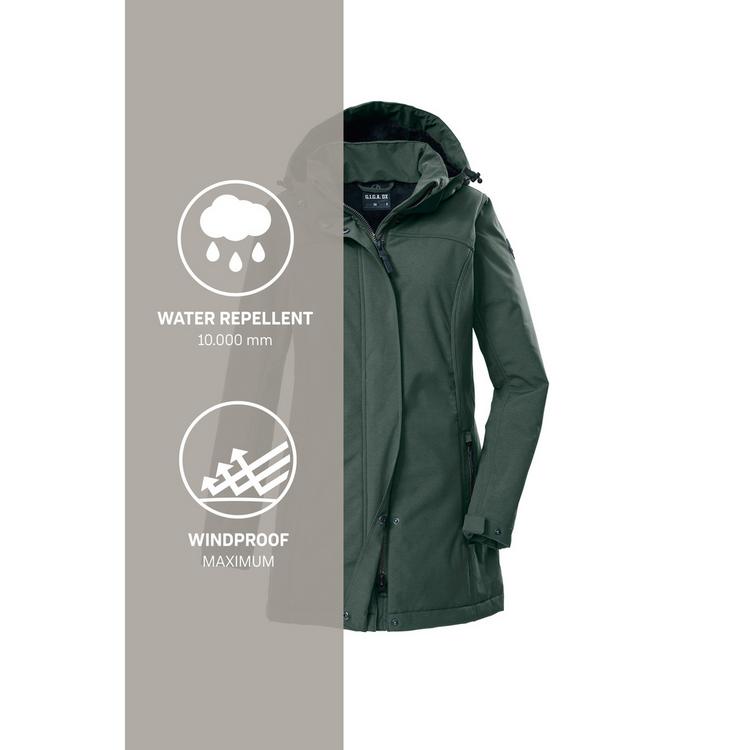 G.I.G.A. DX by killtec G.I.G.A. DX by killtec GW 36 WMN SFTSHLL PRK Funktionsmantel Damen - Gr&uuml;n2069 - 4 | SportScheck